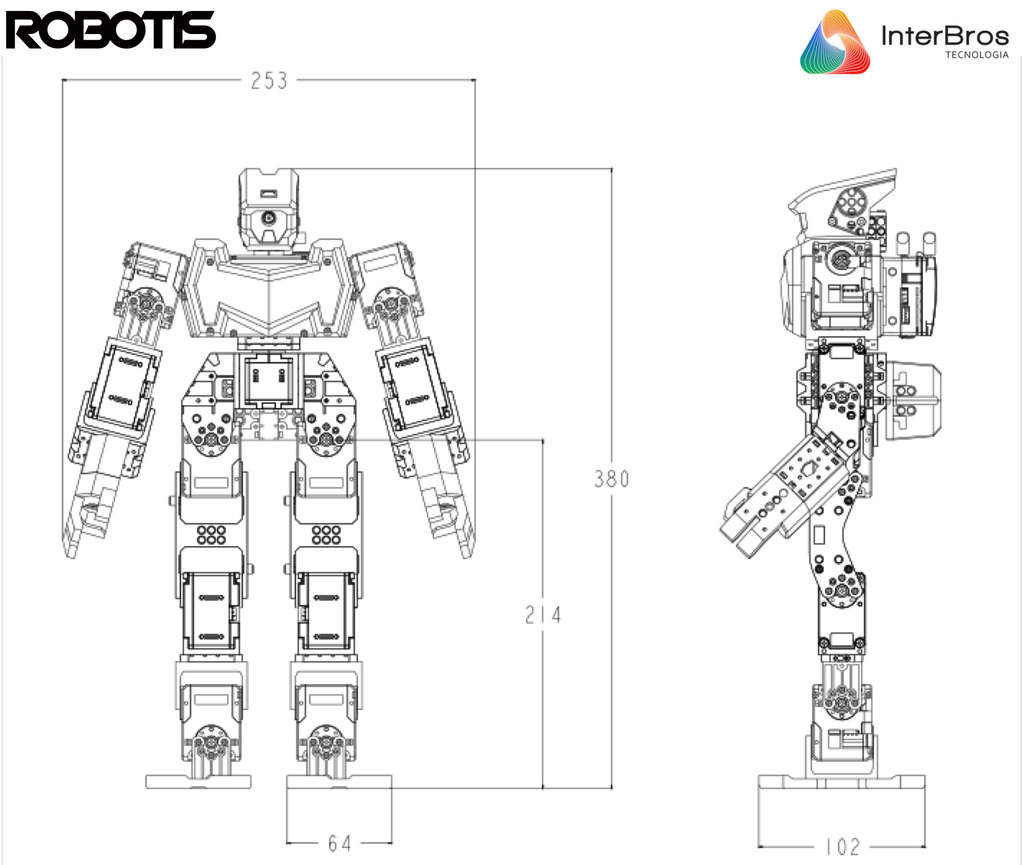 Robotis Steamcup Engineer Robot Kit 2 , Developer Kit , Habilitado para IA , Educacional , Idade: 15+ en internet