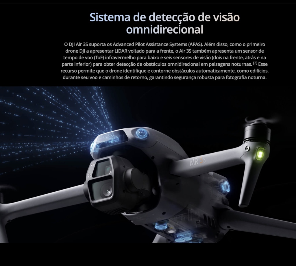 DJI Air 3S Fly More Combo Com tela BR , DJI056 ANATEL na internet