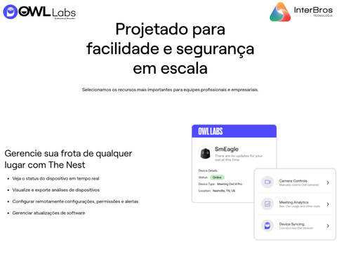 Owl Labs Meeting Owl 4+ Premium Pack - Loja do Jangão - InterBros