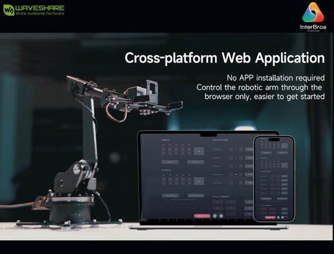 WaveShare RoArm-M1 Desktop Robotic Arm Kit, High-Torque Serial Bus Servo, Based On ESP32, 5-DOF, Supports Wireless Control na internet