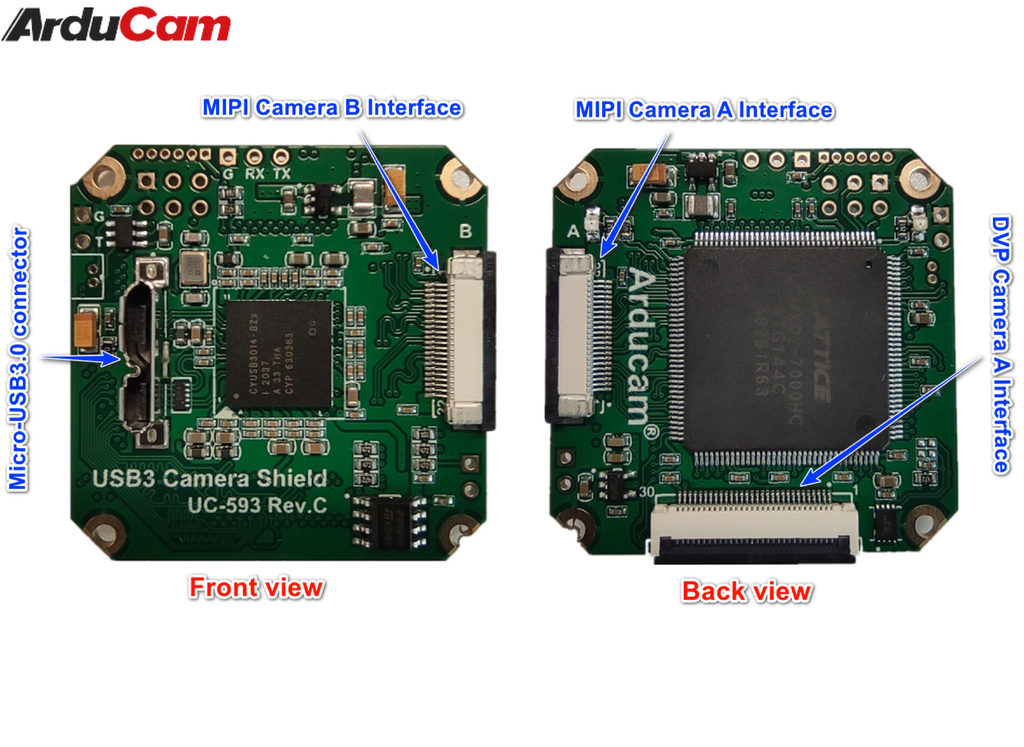 ArduCam Camera 108MP USB 3.0 Sensor Sony IMX477 Foco Motorizado Compatível com todas Plataformas - Loja do Jangão - InterBros