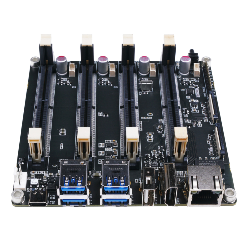 Jetson Mate Cluster Mini | Carrier Board | Compatível com Nxidia Jetson Nano e NX en internet