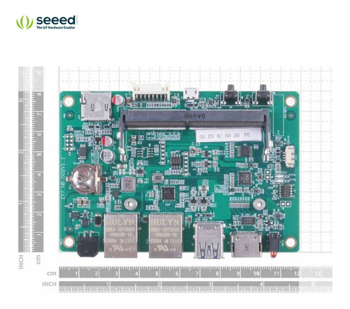 Carrier Board | Dual Ethernet Ports | Compatível com Nvidia Jetson Nano Xavier NX e TX2 na internet