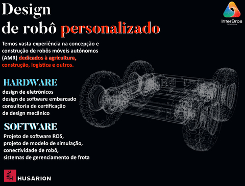 Husarion ROSbot XL , Plataforma de Robô Móvel Autônomo Universal para Pesquisa & Desemvolvimento , ROS2-native - Loja do Jangão - InterBros