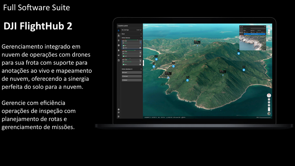 DJI FlightHub 2 Enterprise Software on internet