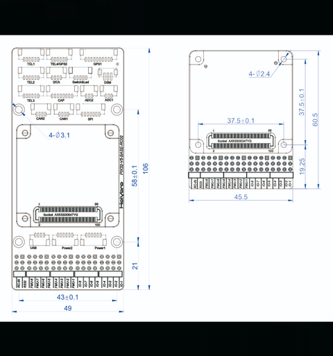 Holybro Pixhawk Pix32 v6 l Sistema de Voo & GPS l Controlador de voo modular l UAVs & Drones l 11056 l 20190 l 20191 l 20192 l 20193 l Escolha seu Kit na internet