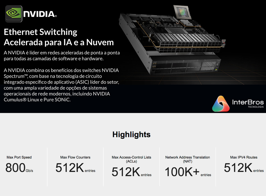 NVIDIA Metrox-3 XC Long-Haul InfiniBand , 400GB/s , 40Kms - Loja do Jangão - InterBros