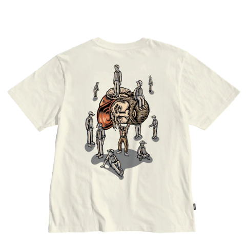 Camiseta Element x Timber! Leader Of The Lost "Off White"