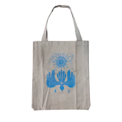 Bolsa Artesanal xilografada Nuno Melo xilogravura