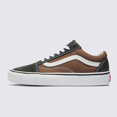 Tênis Vans Old Skool Suede Pop Canvas Brown Multi