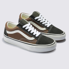 Tênis Vans Old Skool Suede Pop Canvas Brown Multi