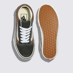 Tênis Vans Old Skool Suede Pop Canvas Brown Multi