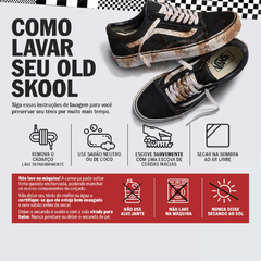 Tênis Vans Old Skool "Black/White" 