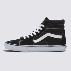 Tênis Cnano Alto Vans Sk8-Hi black white