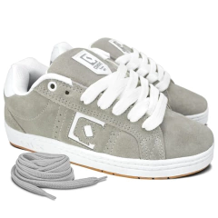 Tênis Qix Skate Combat Suede "Cinza"