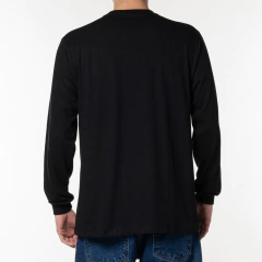 Camiseta Manga Longa RVCA Balance Box “Preta”