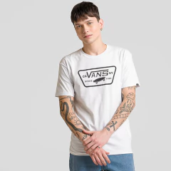 Camiseta Vans Full Patch "Branca"