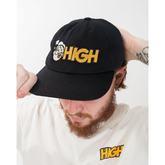 Boné 6 Panel High x Popeye "Preto" snapback