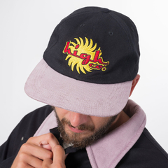 Boné High 6 Panel Sunshine "Preto"