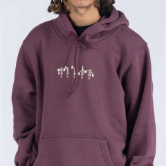 Moletom Hocks Promo Sinais "Ameixa"