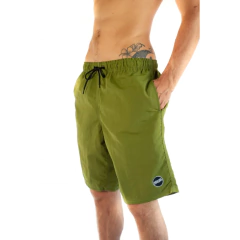 Bermuda Tactel Narina Skate Lisa "Verde musgo militar"