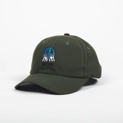 Boné RVCA Skate Earth Corp Snapback "Verde Militar"