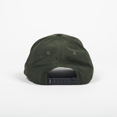 Boné RVCA Skate Earth Corp Snapback "Verde Militar"