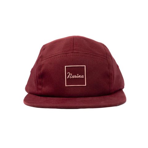 Boné 5 five Panel Narina skate Signature “Vinho”