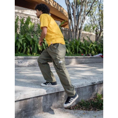 Calça Cargo skate Future Stencil Verde