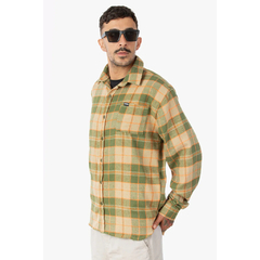 Camisa Botão Flanela Narina Skate "Creme"