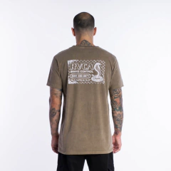 Camiseta RVCA Skate Snake Control "Preta"