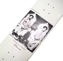 Shape Skate Maple 8.0 Plural Adelmo ALPHA & OMEGA Full White