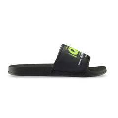 Chinelo Slide Qix QXSL0041 "Preto/Verde"