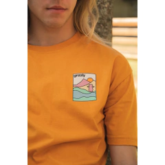 Camiseta Grizzly Acid Hike "Mostarda"