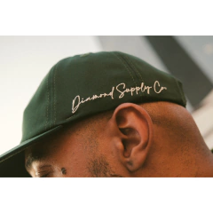 Boné Dad Hat Diamond Unpolo Script Forest "Verde"