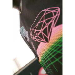 Camiseta Diamond VR "Preta"