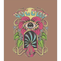 Camiseta Volcom Eye See You "Caramelo"