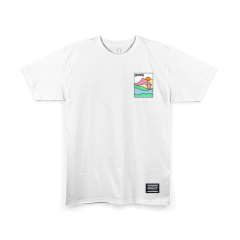 Camiseta Grizzly Acid Hike "Branca"