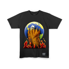 Camiseta Grizzly Word End "Preta"