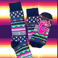Meia Gnarly Foot Navajo