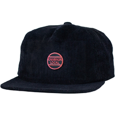 Boné Chamada Local Skate Desestruturado Snapback Veludo Cotele
