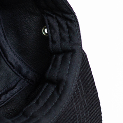 Boné Skate Chamada Local Five Panel Strapback Veludo Cotele