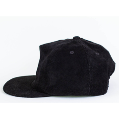 Boné Chamada Local Skate Desestruturado Snapback Veludo Cotele