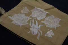 Bolsa Artesanal xilografada Nuno Melo xilogravura