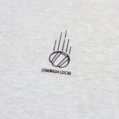 Camiseta Tubular Chamada Local Skate Cinza Mescla 