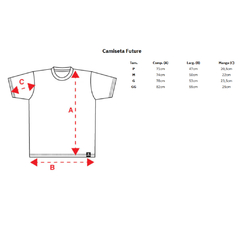 Camiseta Future x Mycrocosmos "Azul Marinho"