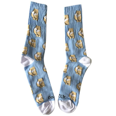 Meia Gnarly Foot bundinha bumbum Bronzeado