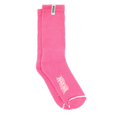 Meia Colorida Cano Médio Narina Skate "Pink"
