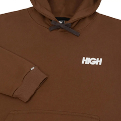 Moletom Canguru High Company Cards Brown