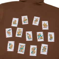 Moletom Canguru High Company Cards Brown